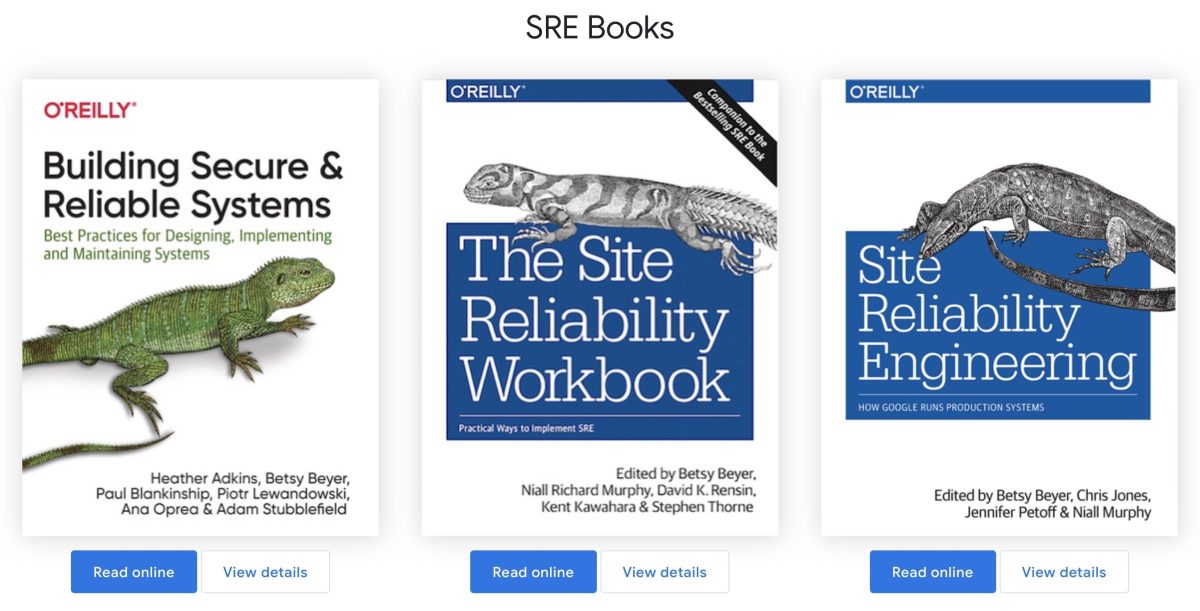 SRE books